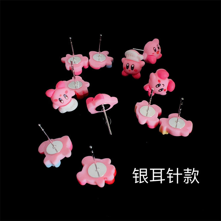 Resin cute cartoon sweet earrings (Minimo de Compra 2) MIC-WWHM054