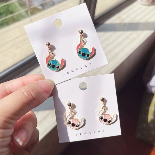 Alloy cartoon cute earrings (Minimo de Compra 2) MYA-JiX050