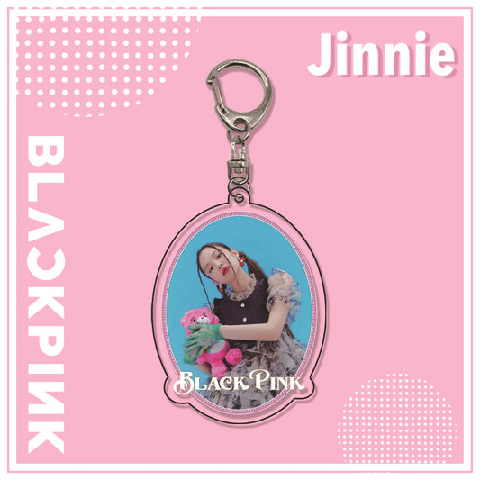 Acrylic pink ink double-sided blackpink keychain (Minimo de Compra 2)  MYA-ManM013