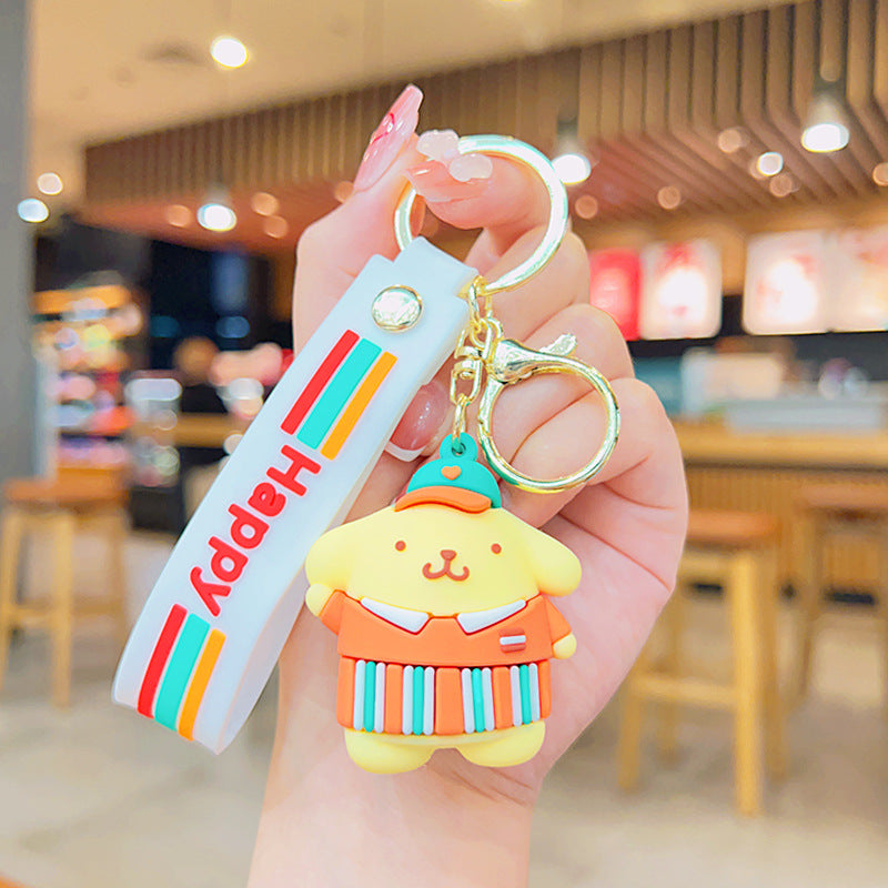 PVC cartoon cute keychain  MYA-YiD050