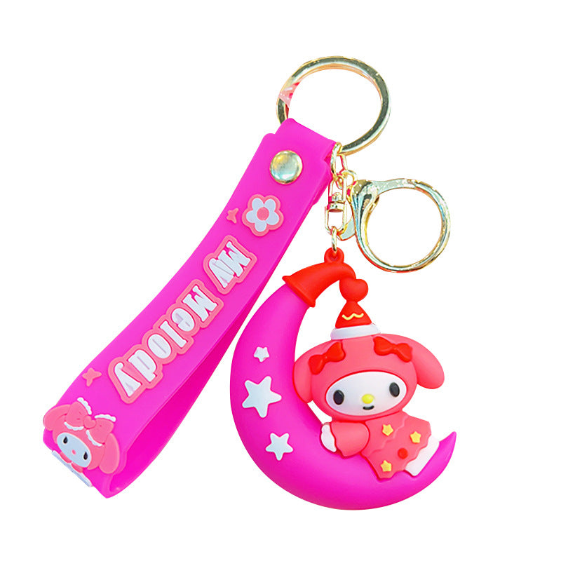 PVC cartoon cute pet cute keychain MIC-YiD042