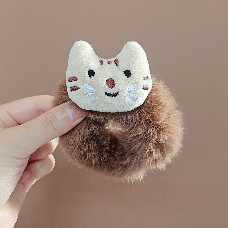 Plush cartoon cute hair clip MIC-WoD007