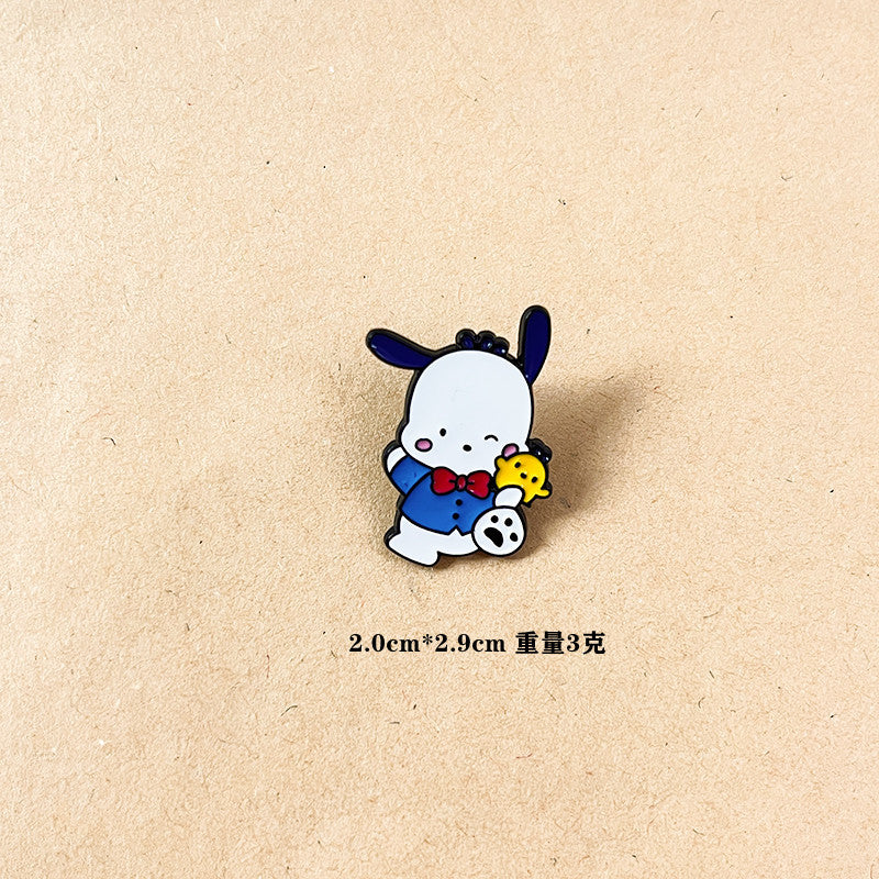 Alloy cartoon personalized brooch (Minimo de compra 6) MIC-ShengM017