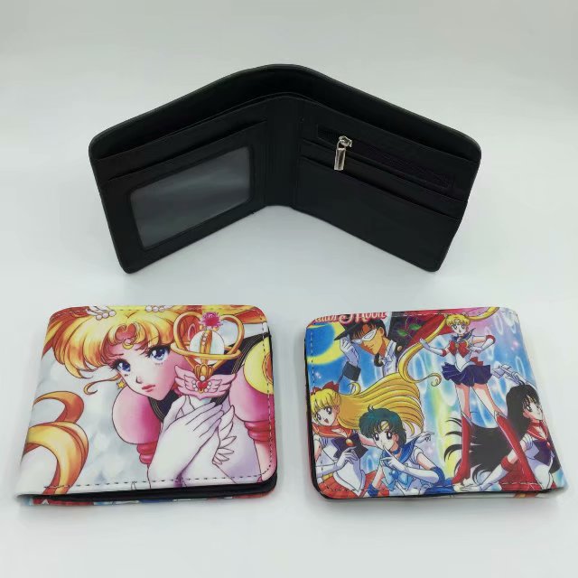 PU cartoon anime short zipper wallet MIC-ChangY005