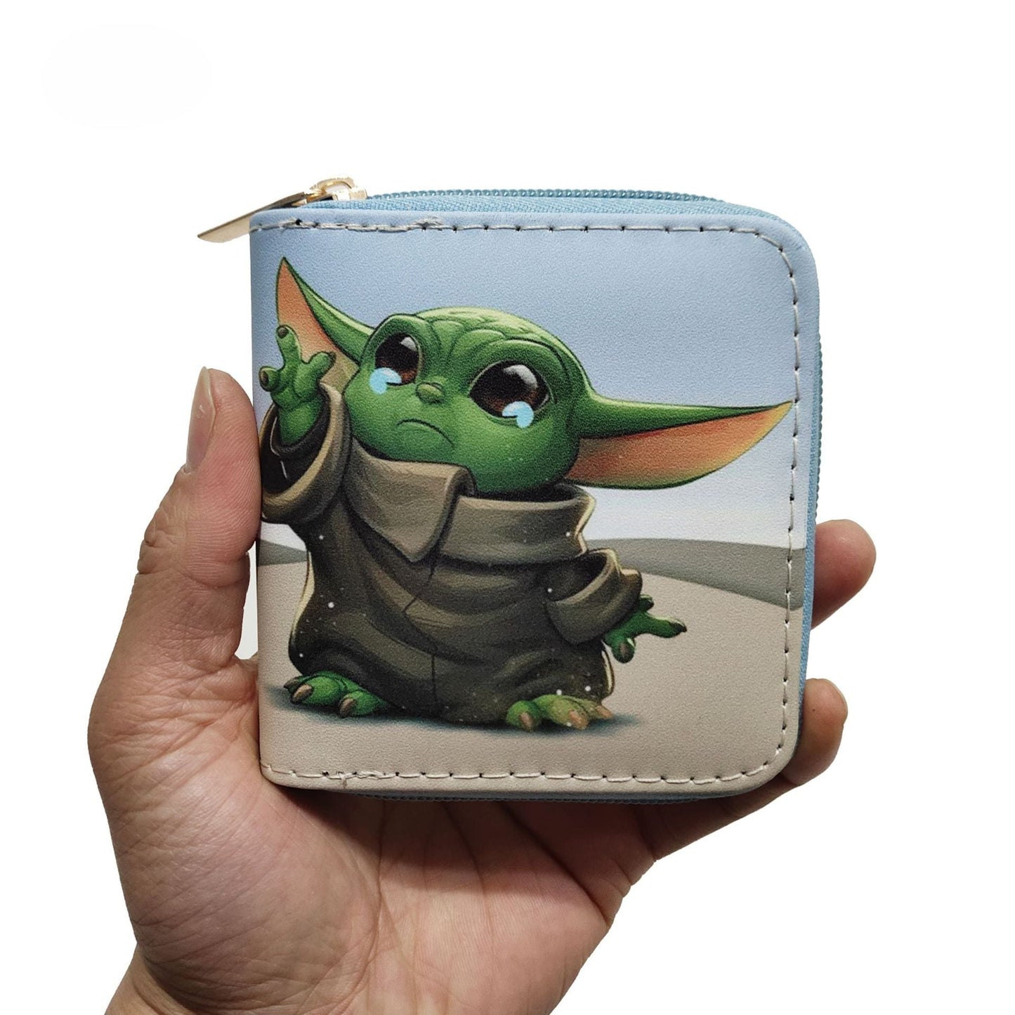 PU cartoon long zipper wallet (M) DengX029