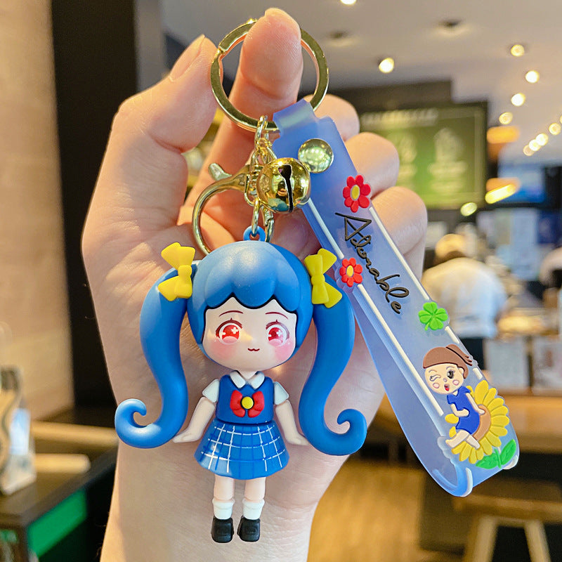 PVC anime Girl Key Chain MIC-JinG009