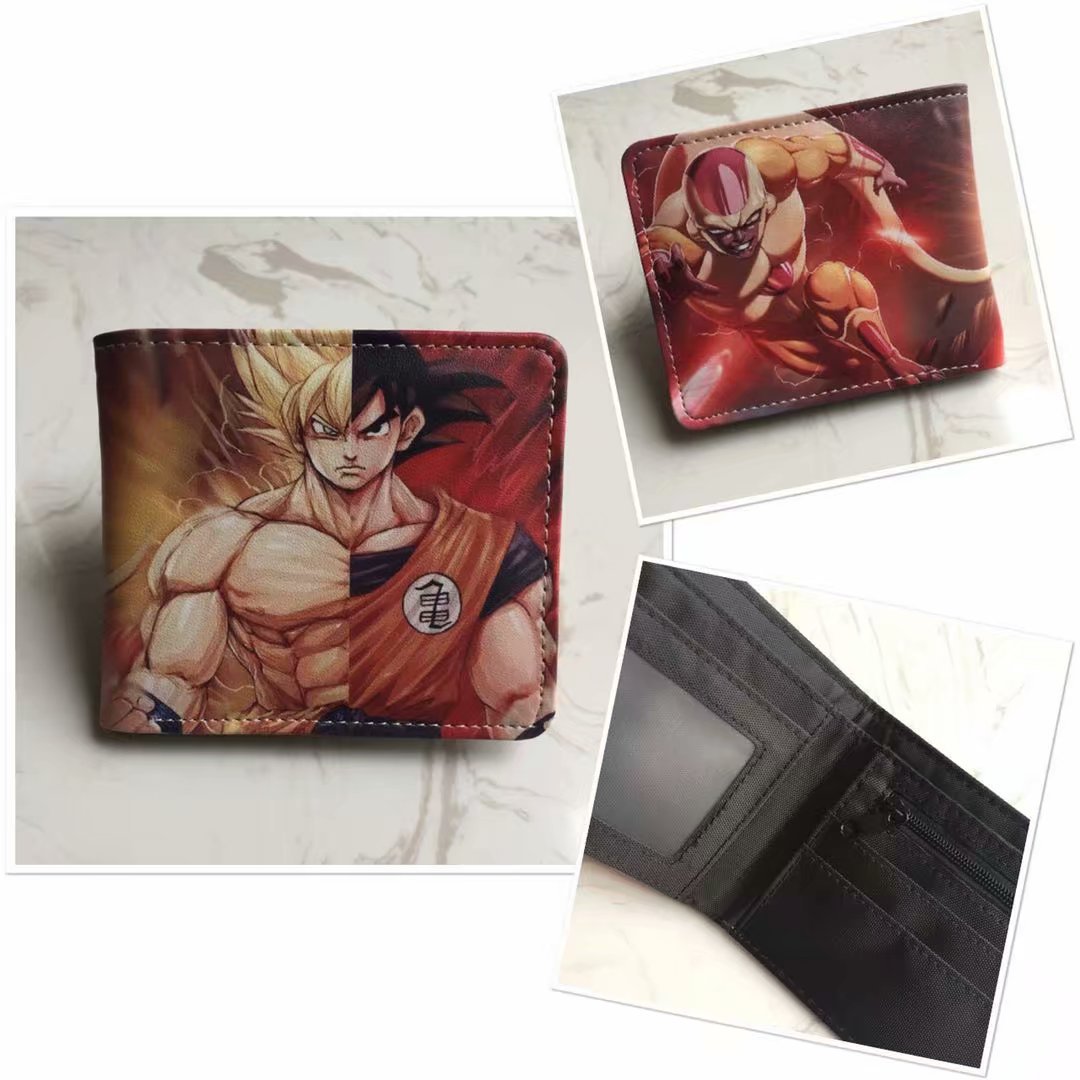 PU Seven Dragon Ball Short Wallet MIC-HaoJ010