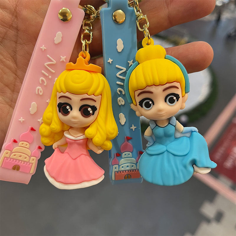 PVC cute animation keychain MIC-MIAOY007