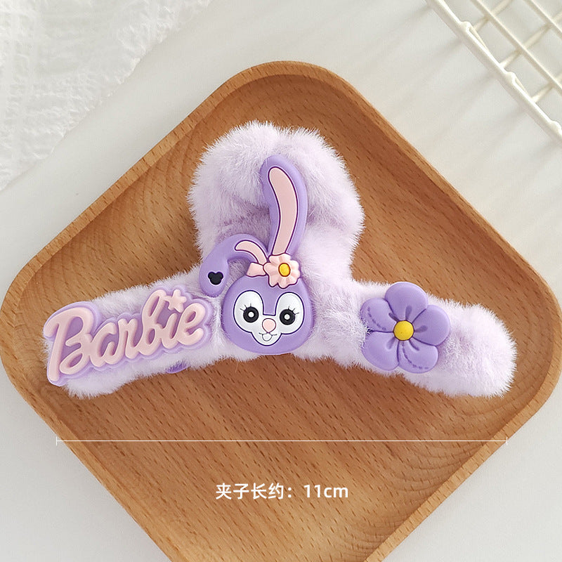 Plush cartoon cute hair clip MYA-WoD005