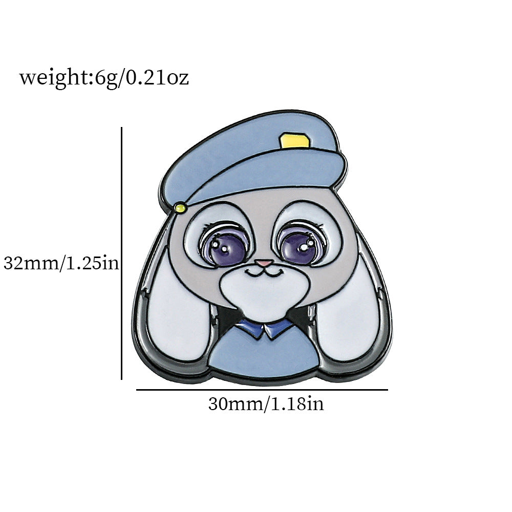 Alloy cartoon brooch (Minimo de Compra 10) MIC-ShengY017