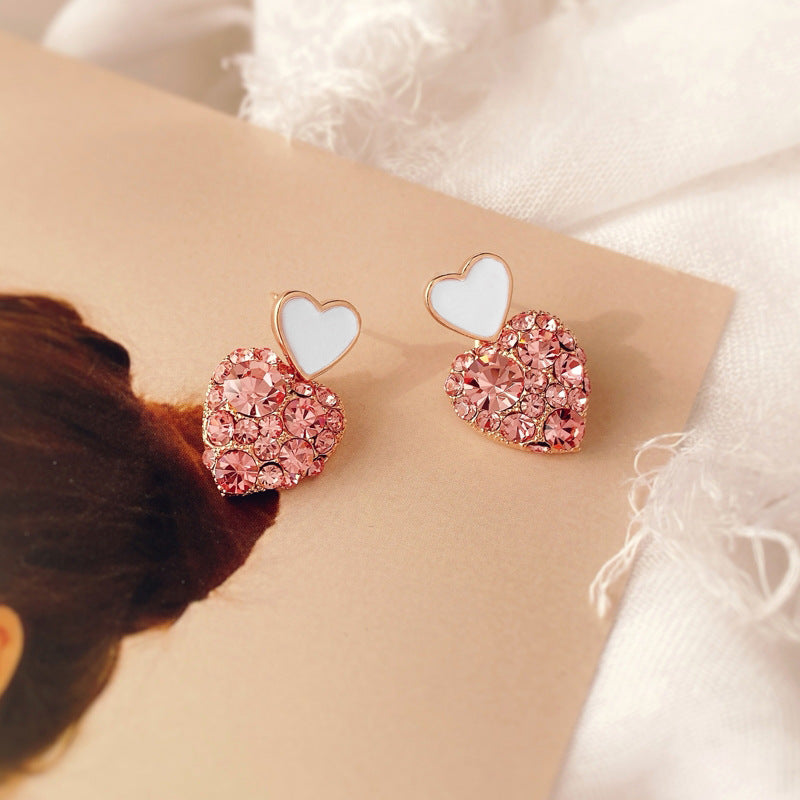 Alloy minimalist and fashionable earrings MIC-BiX006