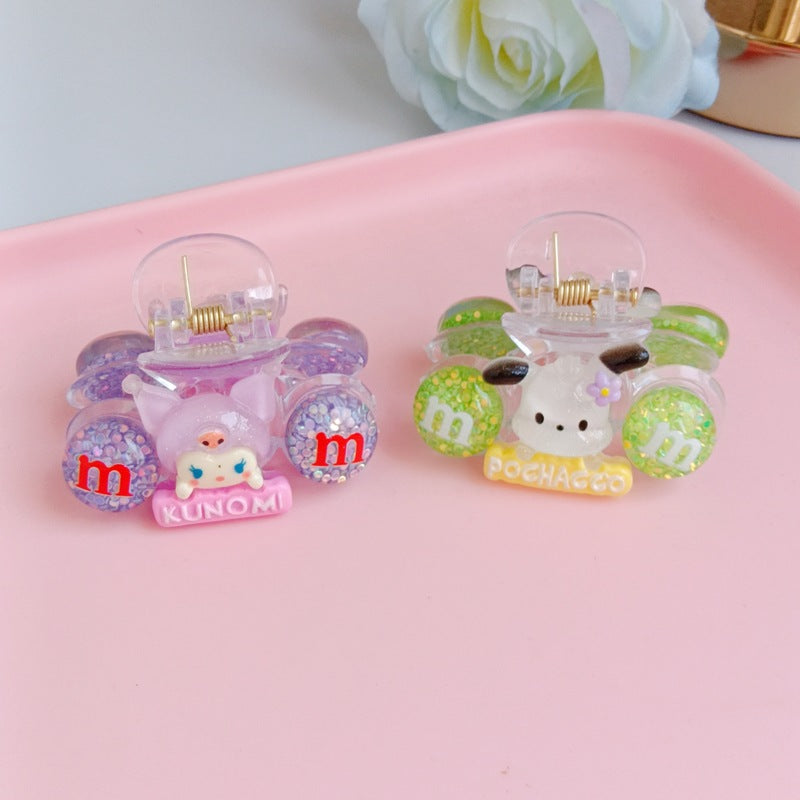 Resin cartoon cute hair clip (Minimo de compra 12) MIC-ZiZ013