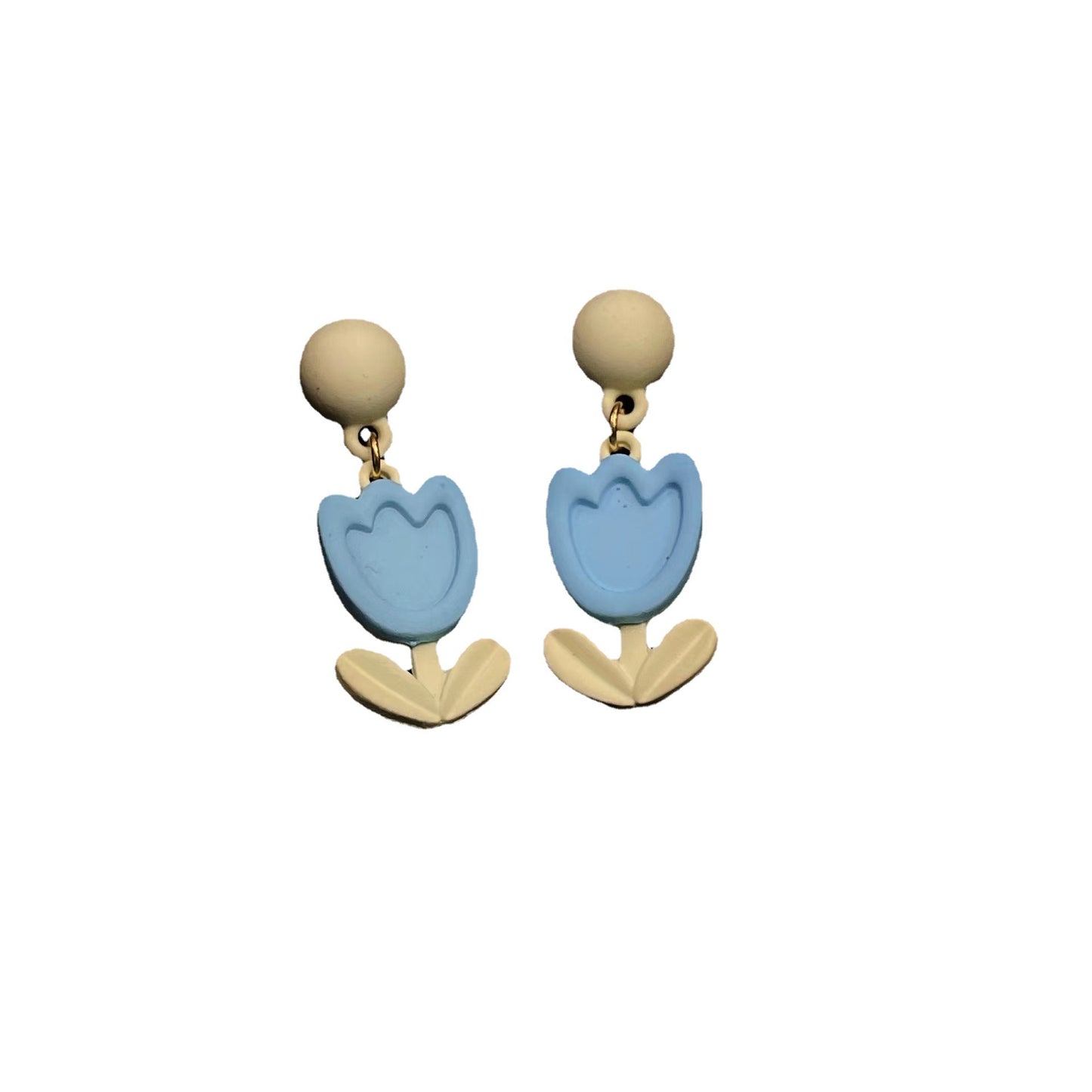 Resin cute small fresh earrings (Minimo de Compra 2) MYA-WWHM044