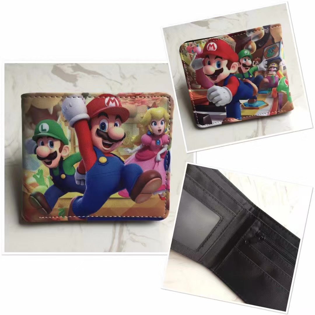 PU Mario Short Wallet MIC-HaoJ011