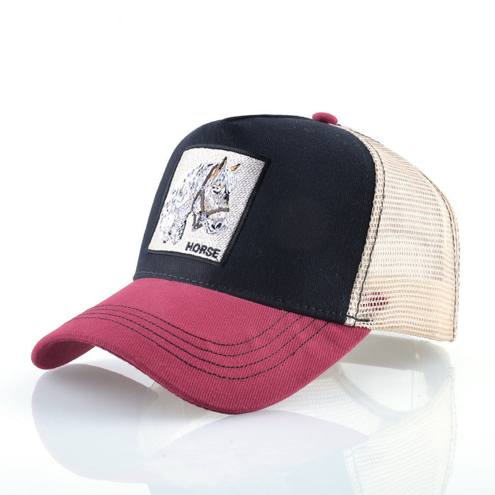 Nylon embroidered animal Baseball cap MYA-DSM019