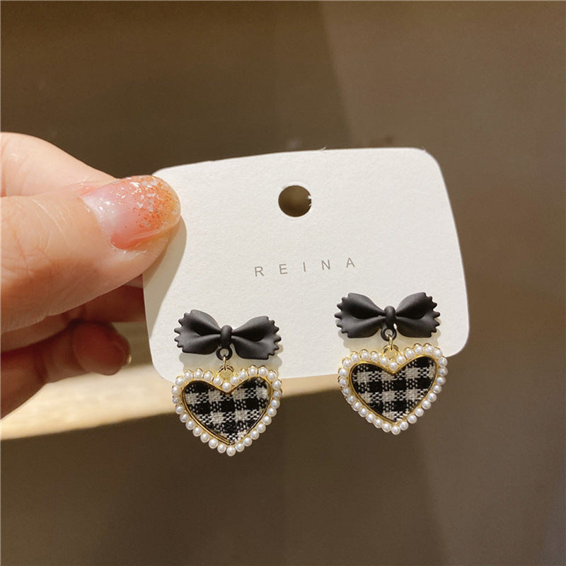 Alloy New Love Bow Earrings (Minimo de Compra 2) MIC-XingS015