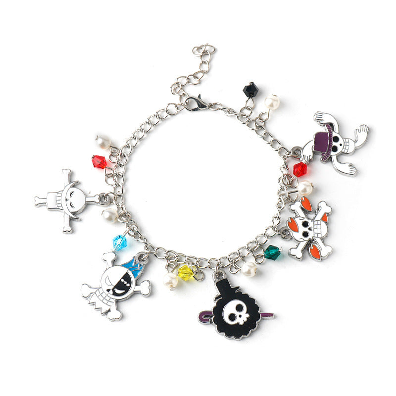 Cartoon Alloy Skull Bracelet MYA-AiW003