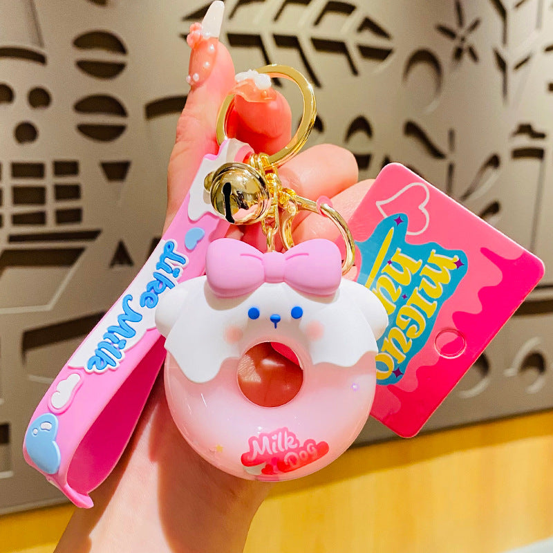 PVC cute donut keychain MIC-HongL004