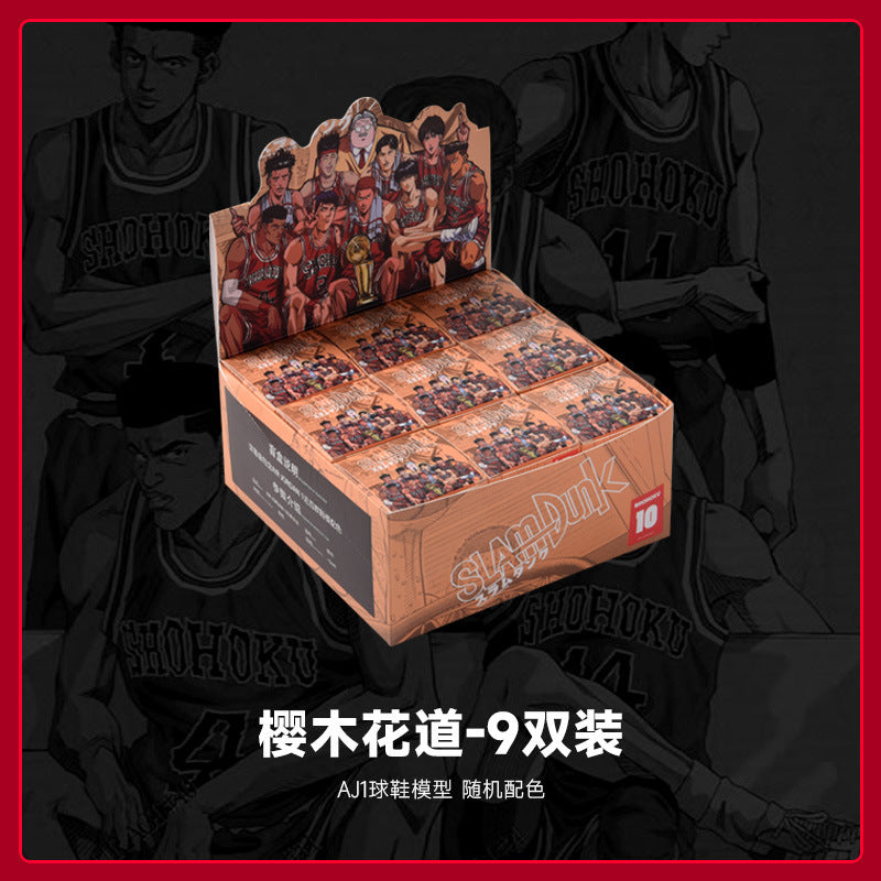 PVC stereo basketball shoe mold blind box MYA-QLP004