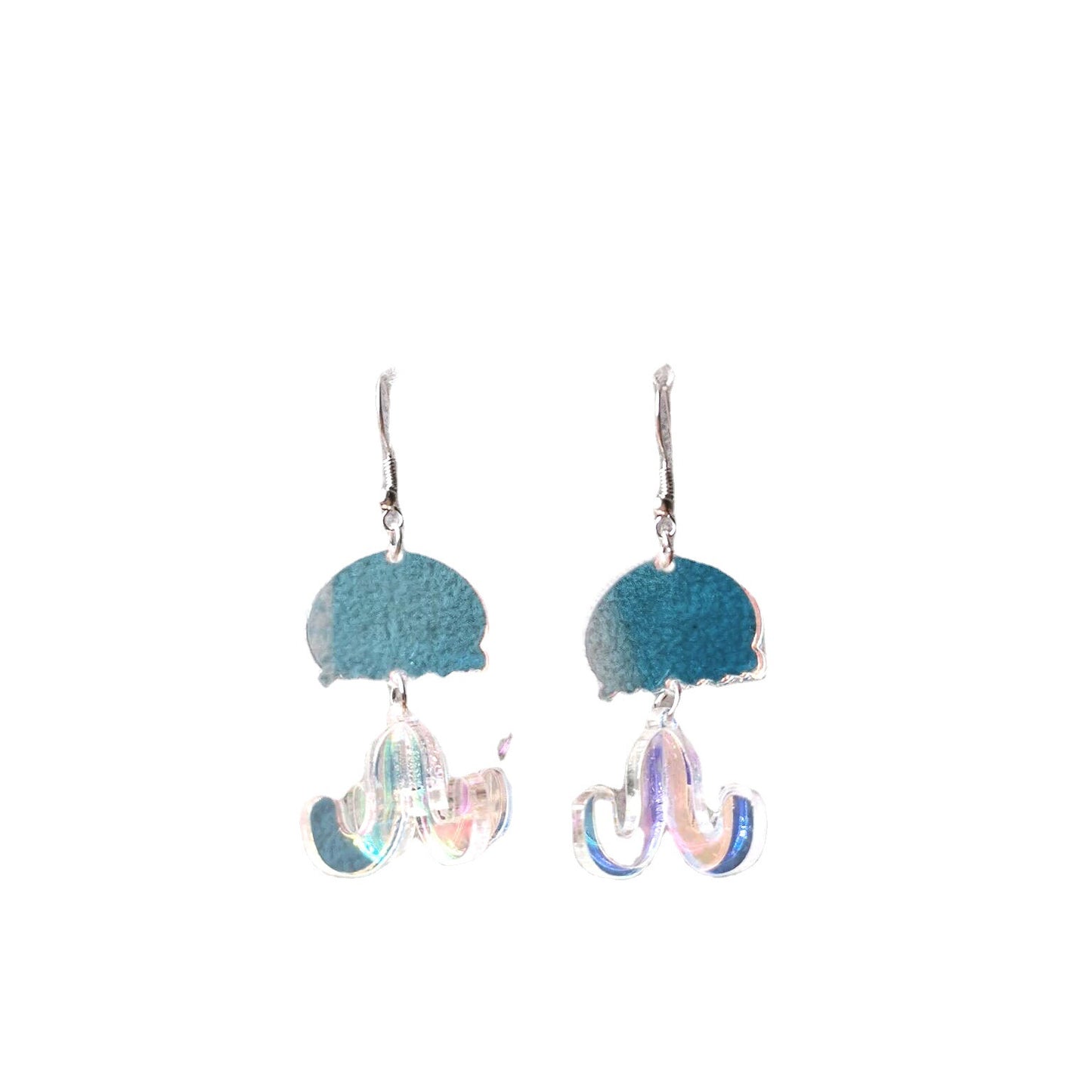 Acrylic octopus jellyfish earrings MIC-JiuT011