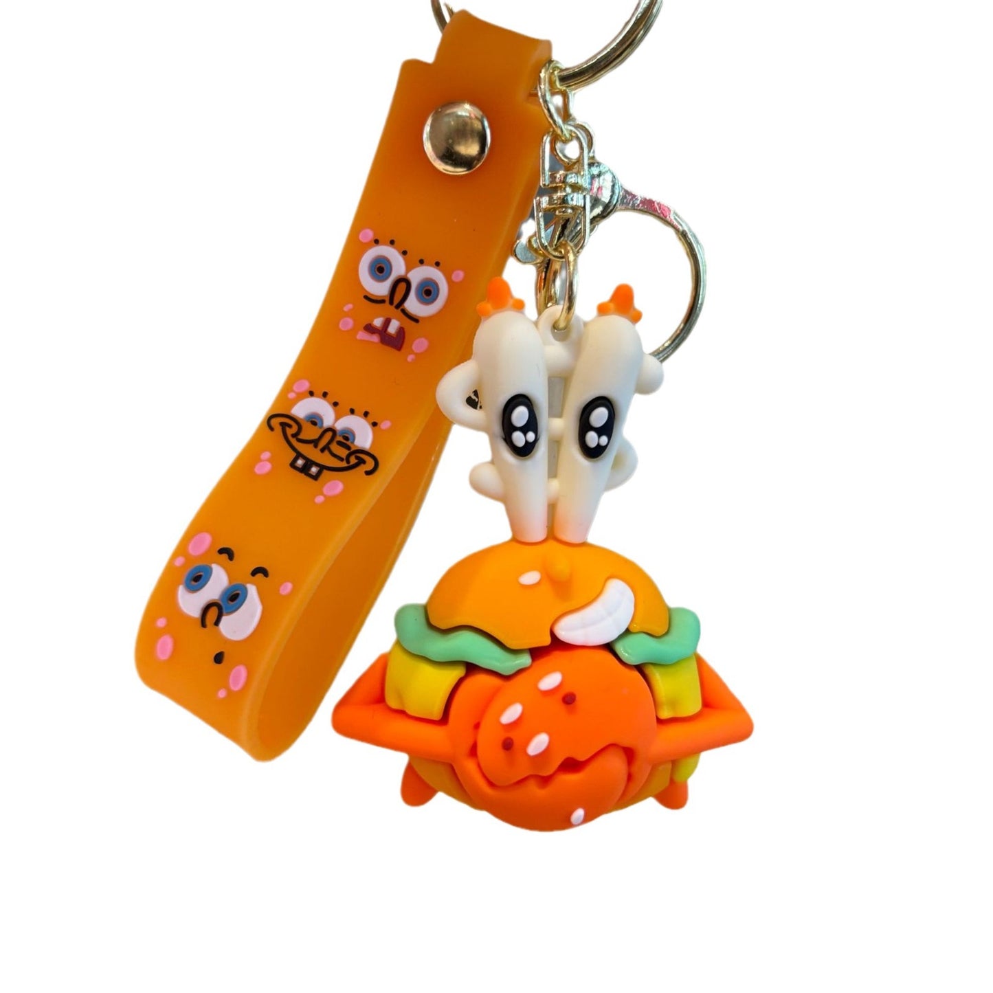 PVC cartoon sponge baby keychain MIC-PengY049