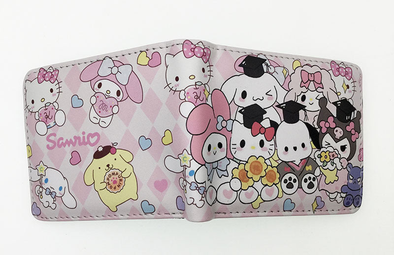 PU cartoon anime short zipper wallet MIC-ChangY015