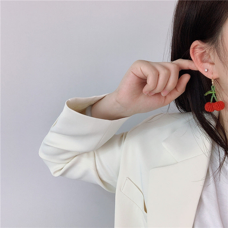 Alloy Fresh Fruit Earrings MIC-AXing011