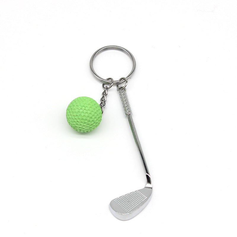 Keychains Metal PVC German Golf Balls MIC-XXing011