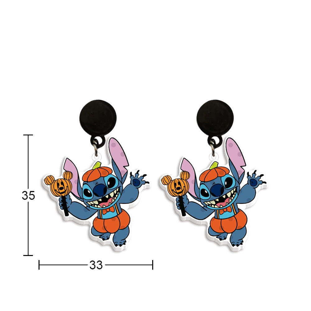 Alloy cartoon cute earrings (Minimo de Compra 2) MYA-ZhaoH001