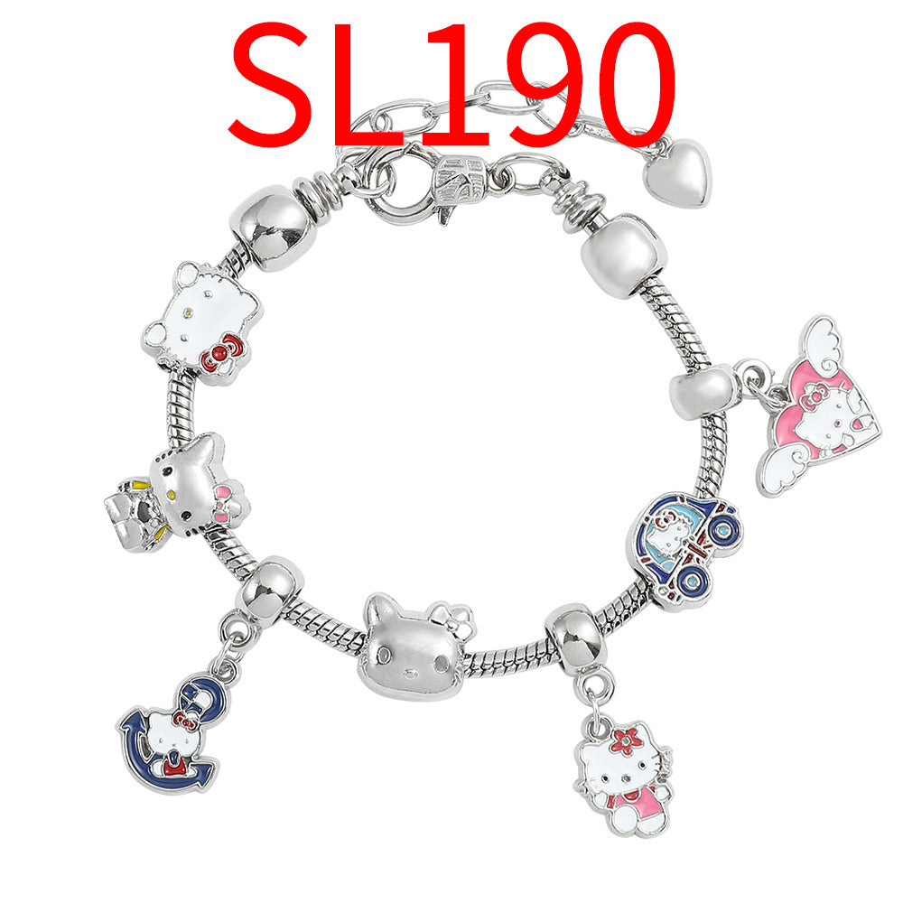 Alloy cartoon anime series bracelet (Minimo de Compra 4) MIC-BoS013