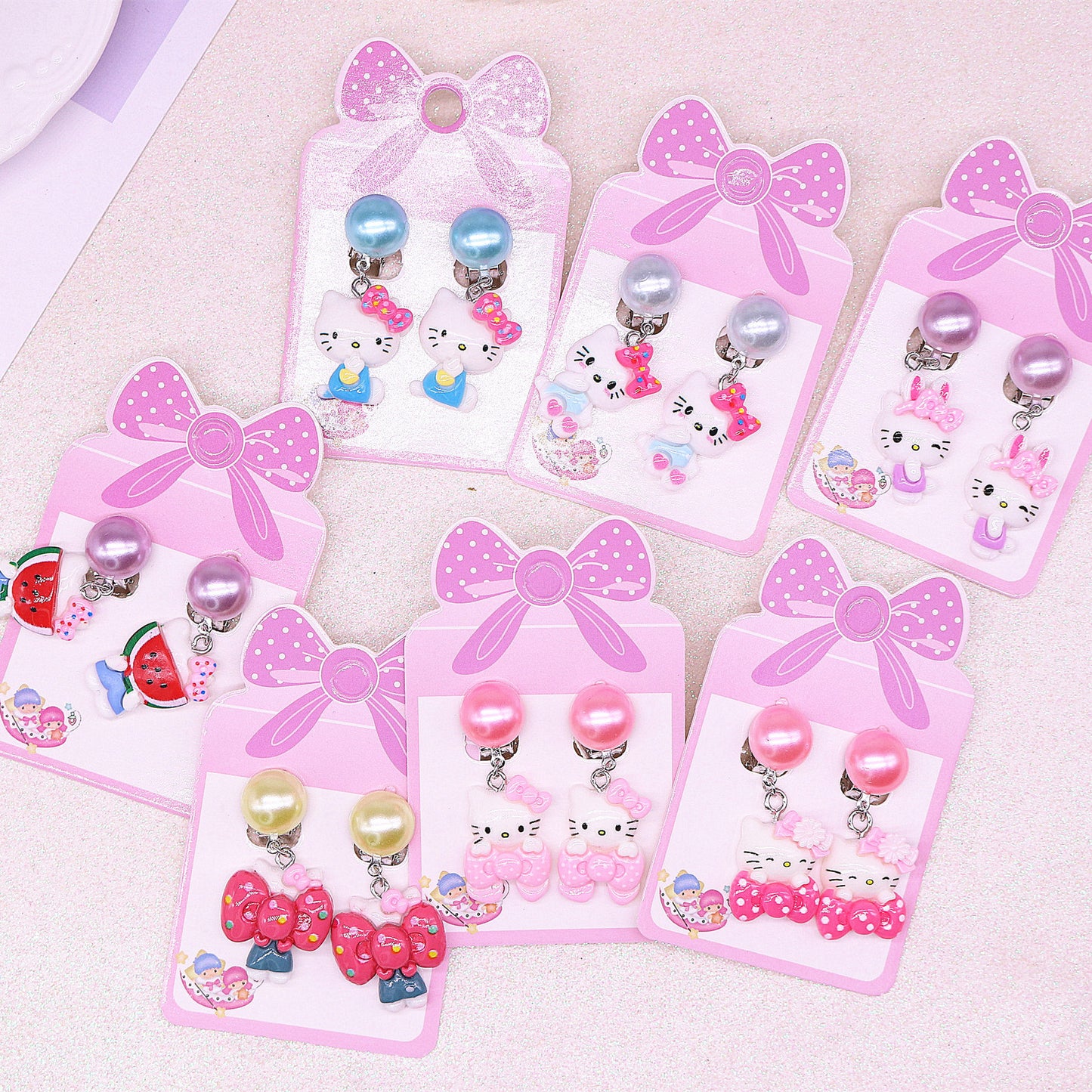 Resin cute cartoon ear clip (Mimimo de compra 2) MYA-MuM013