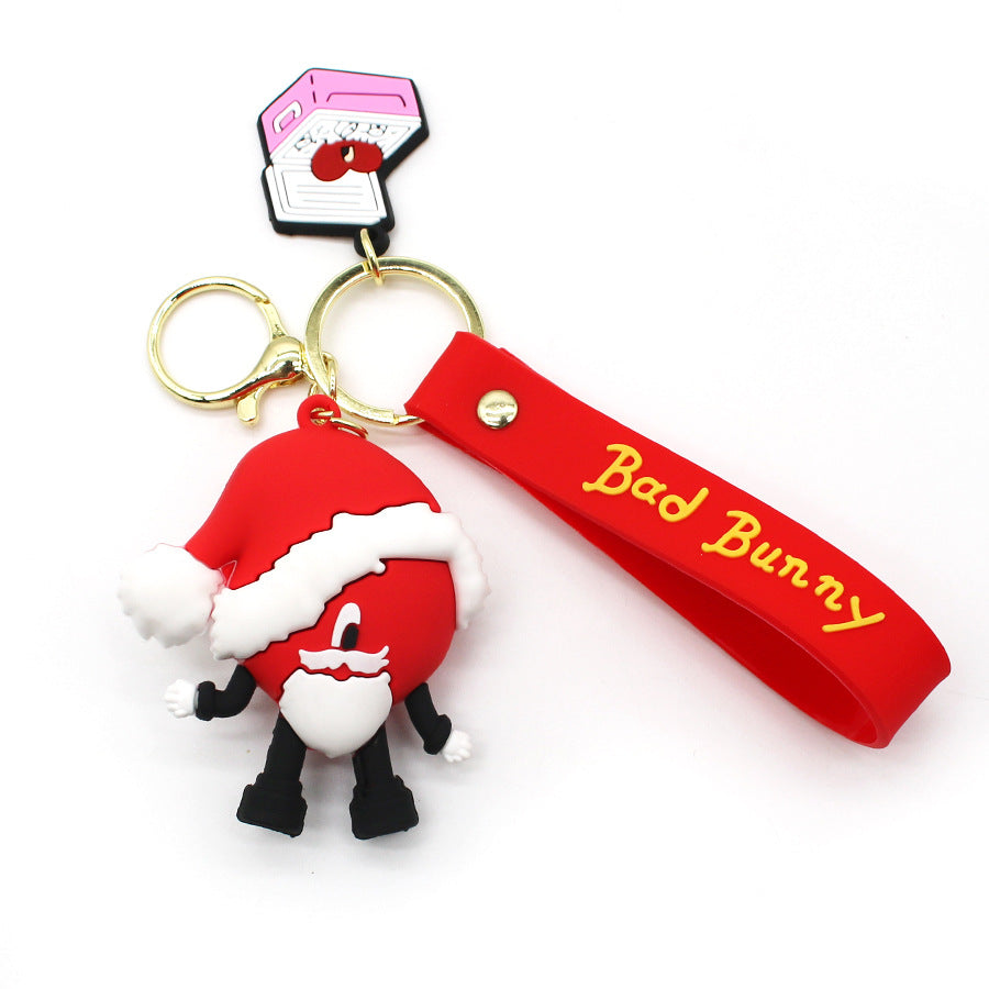 Keychain PVC Christmas Cute Cartoon Pendant (F) HAn010