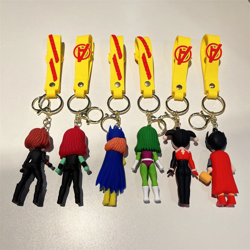 PVC cute cartoon keychain MYA-JinB031