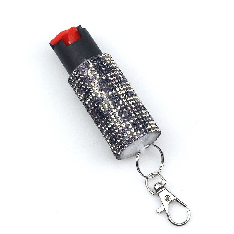 alloy PU anti wolf keychain CanW014