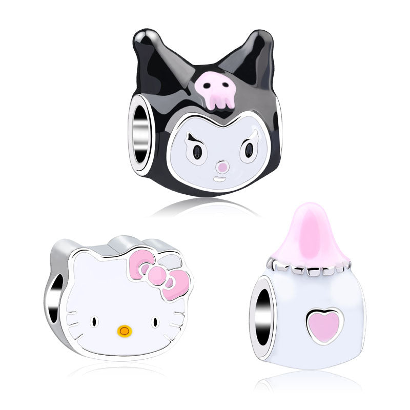 3D Cartoon Cat Dripping Oil Jewelry Accessories JiaR004