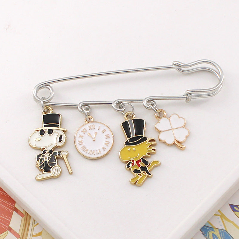 Alloy cartoon animal brooch (Minimo de compra 2) MIC-LiY016