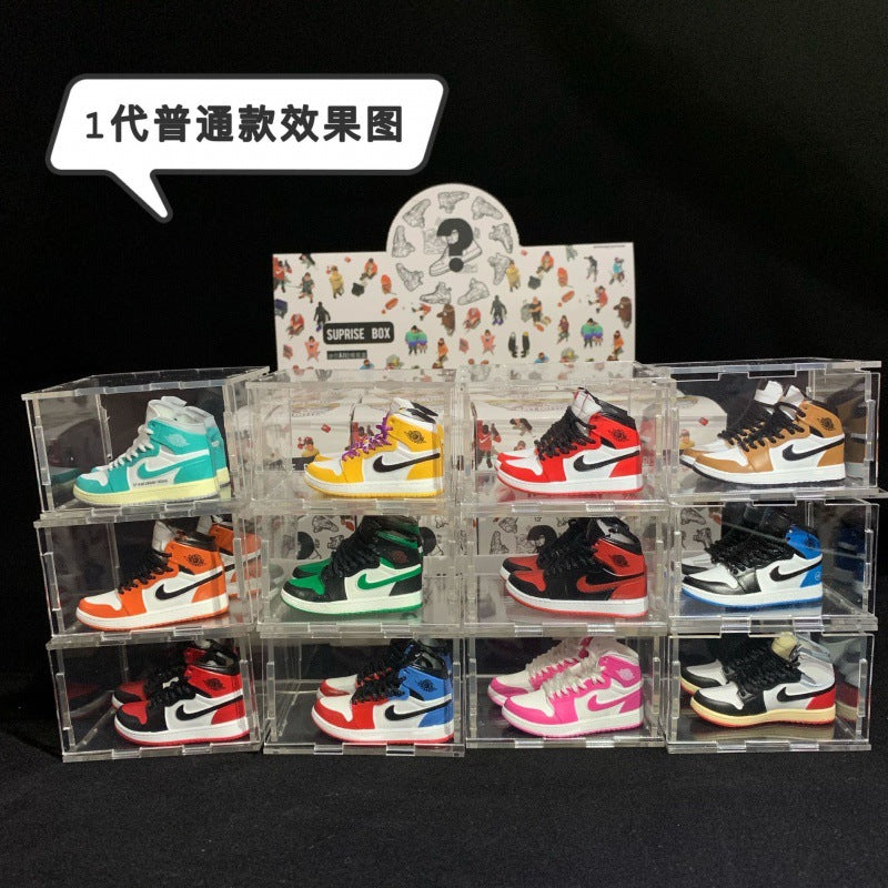 PVC stereo basketball shoe mold blind box MIC-QLP001