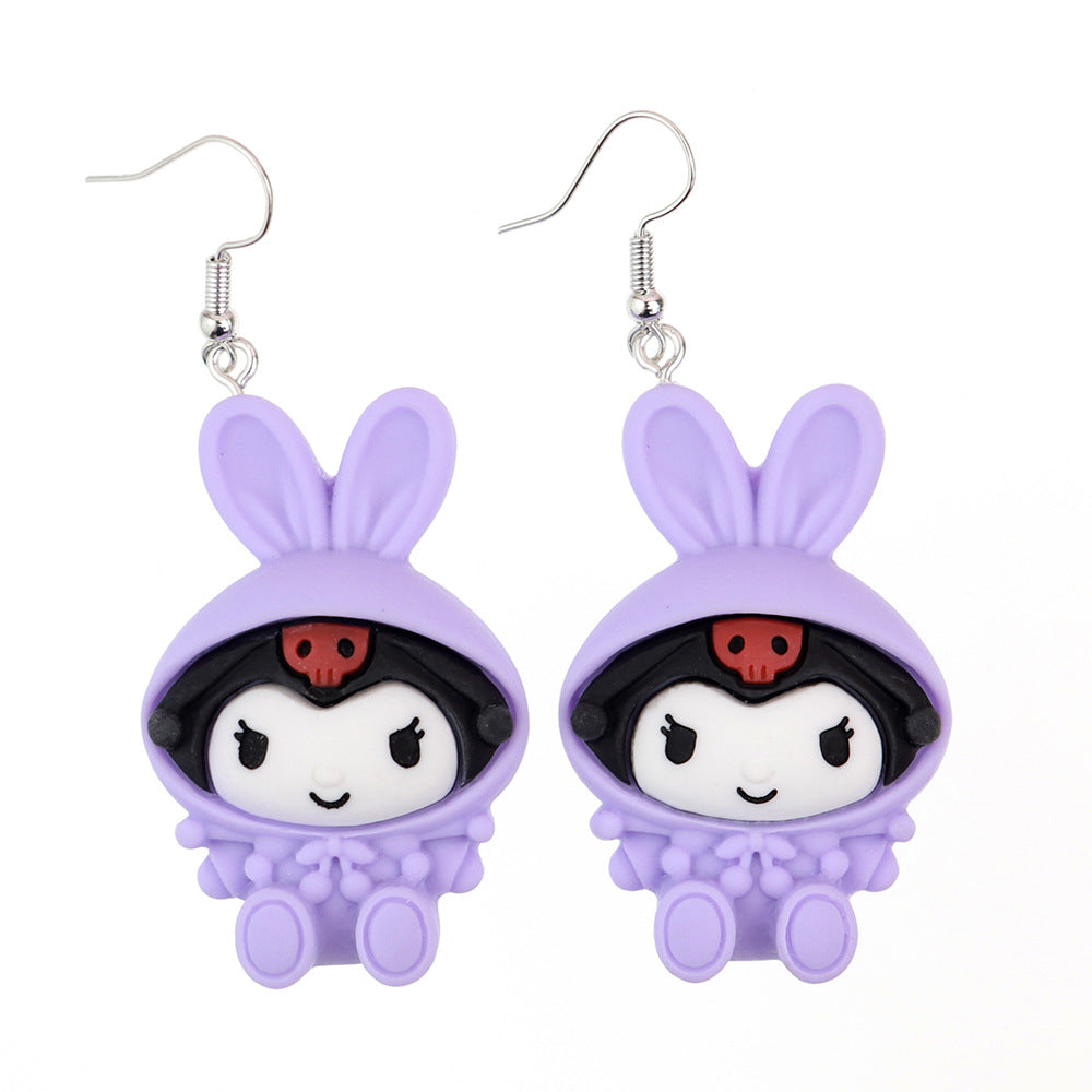 earrings plastic cartoon animals Minimo de compra 2 niqing018