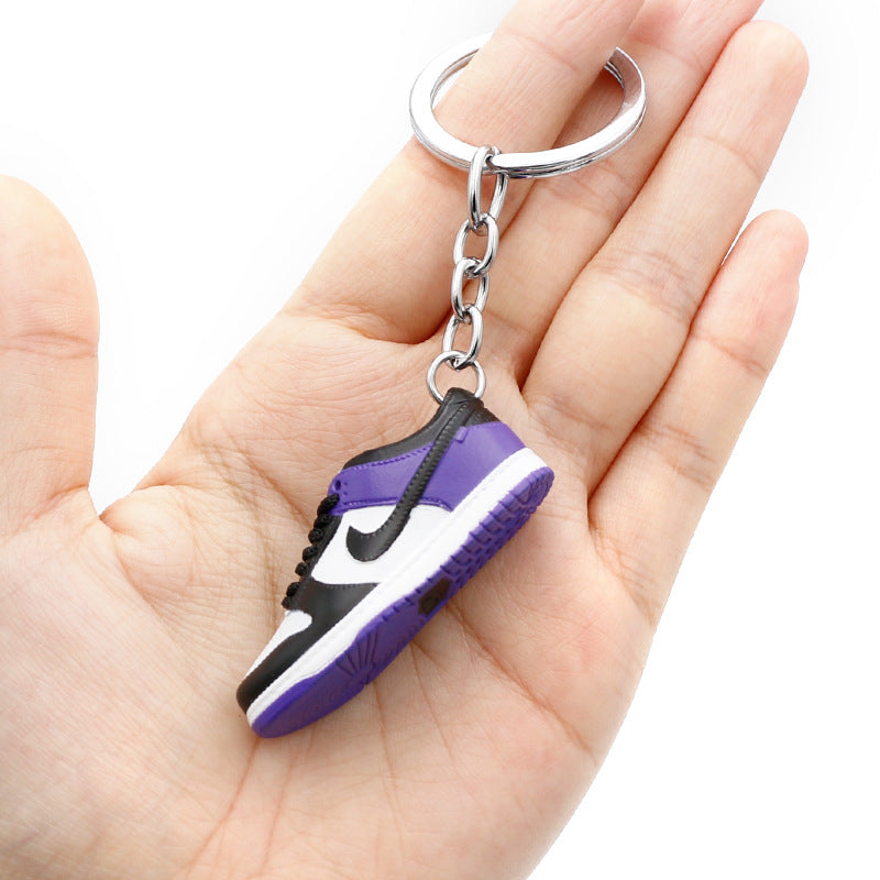 plastic trend skateboard shoes keychain (M) MIC-QLP004