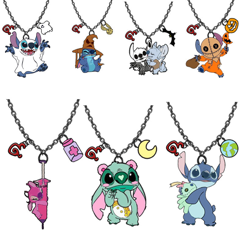 Alloy Pandora Cartoon Necklace MYA-FeiM007