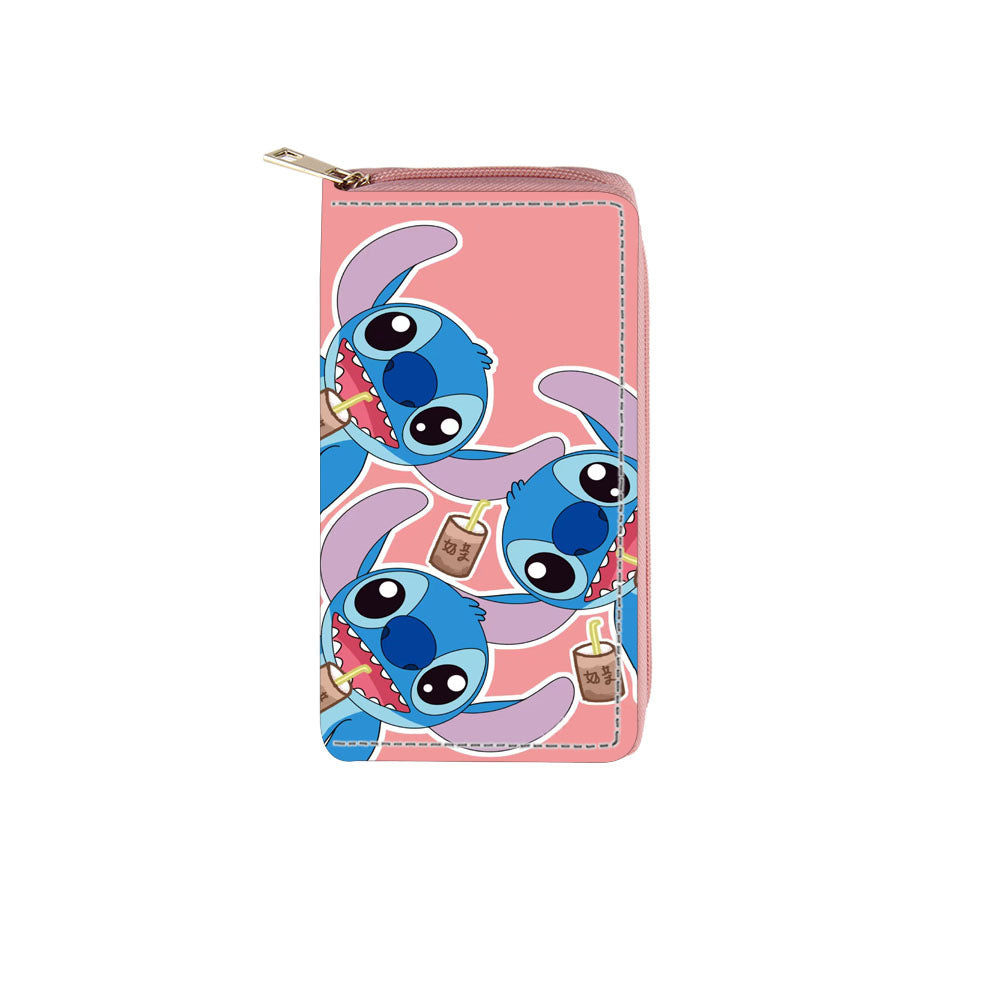 PU long cartoon zipper wallet (Minimo de compra 3) MIC-Dengx018