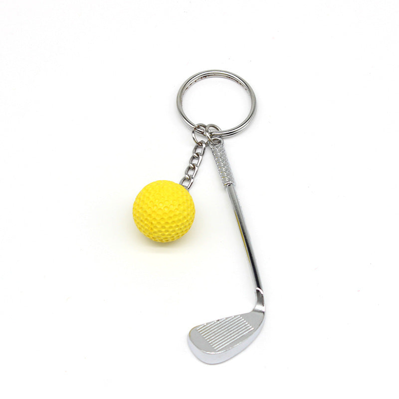 Keychains Metal PVC German Golf Balls MIC-XXing011