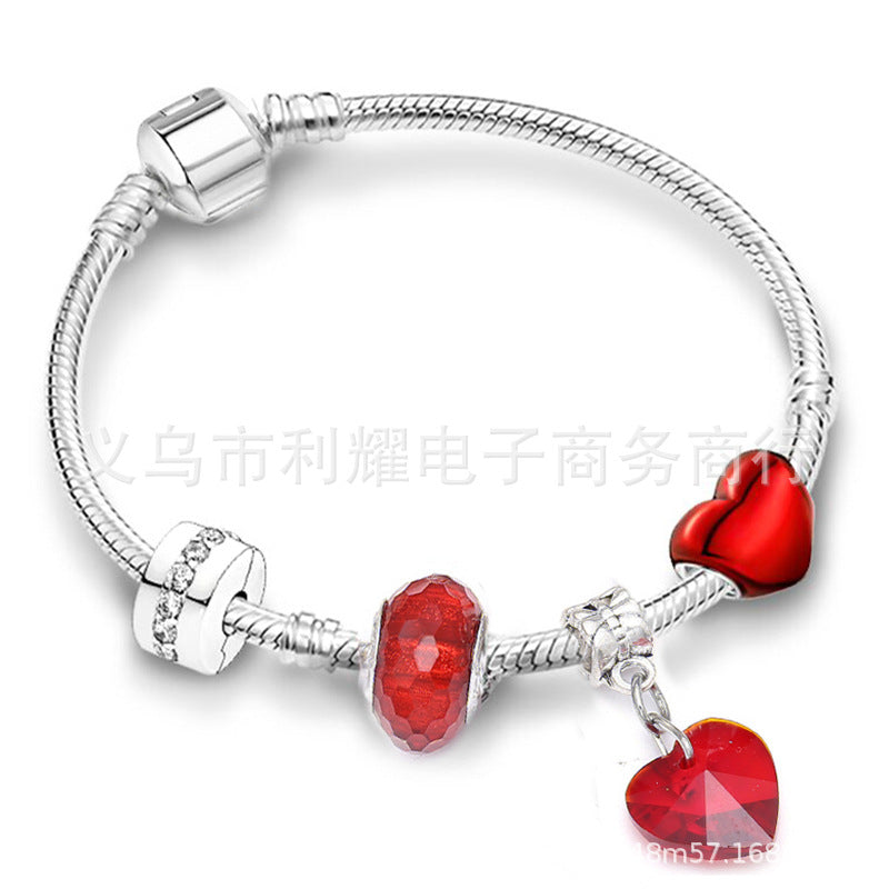 Alloy DIY Pandora Cartoon Bracelet MYA-LiY019