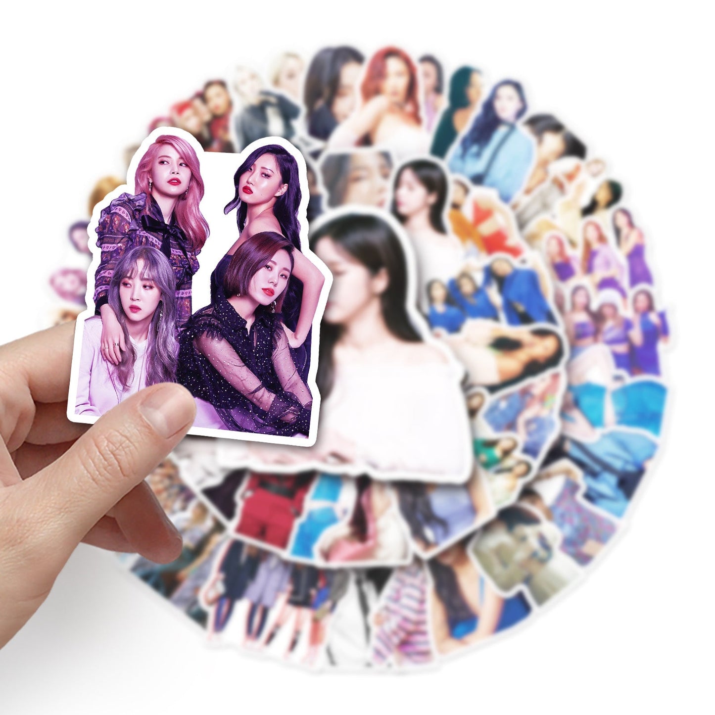 PVC mamamoo luggage sticker MIC-WanM002