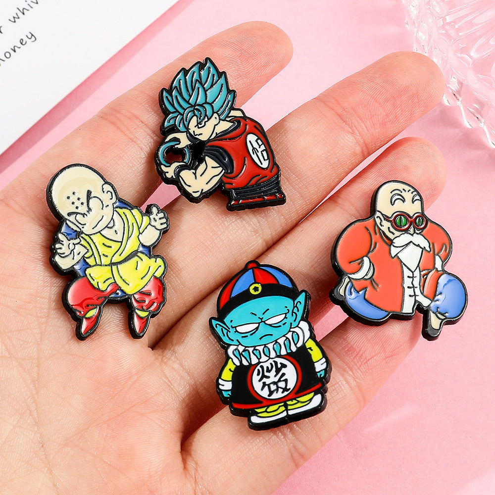 Alloy Cartoon Seven Dragon Ball brooch (Minimo de Compra 10) MIC-ShengY019