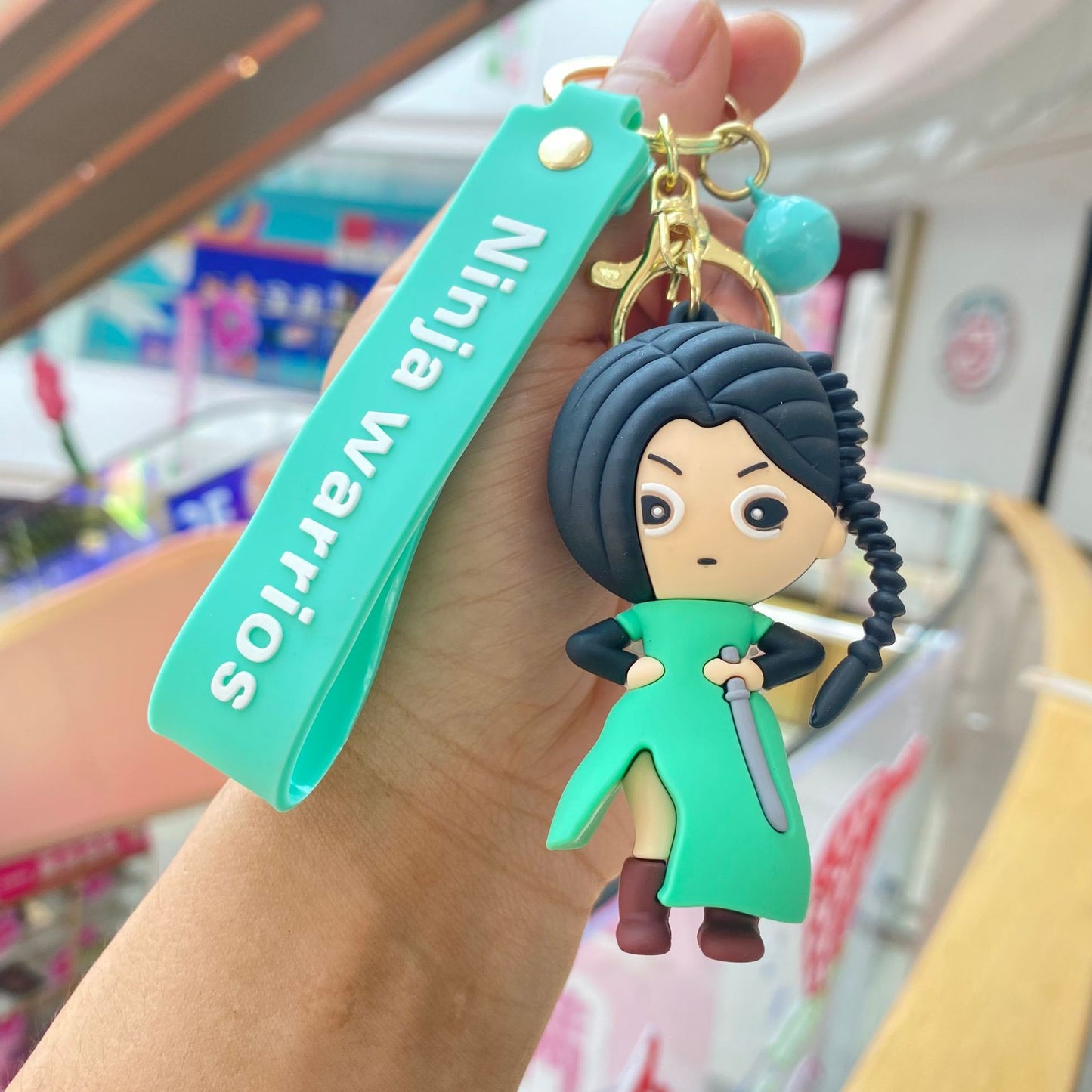 PVC cute cartoon assassin keychain (Minimo de Compra 2) MIC-PengY005