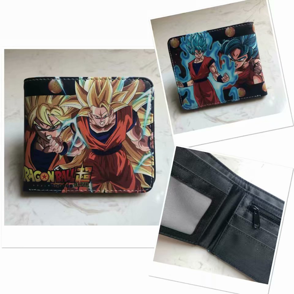 PU Seven Dragon Ball Short Wallet MIC-HaoJ010