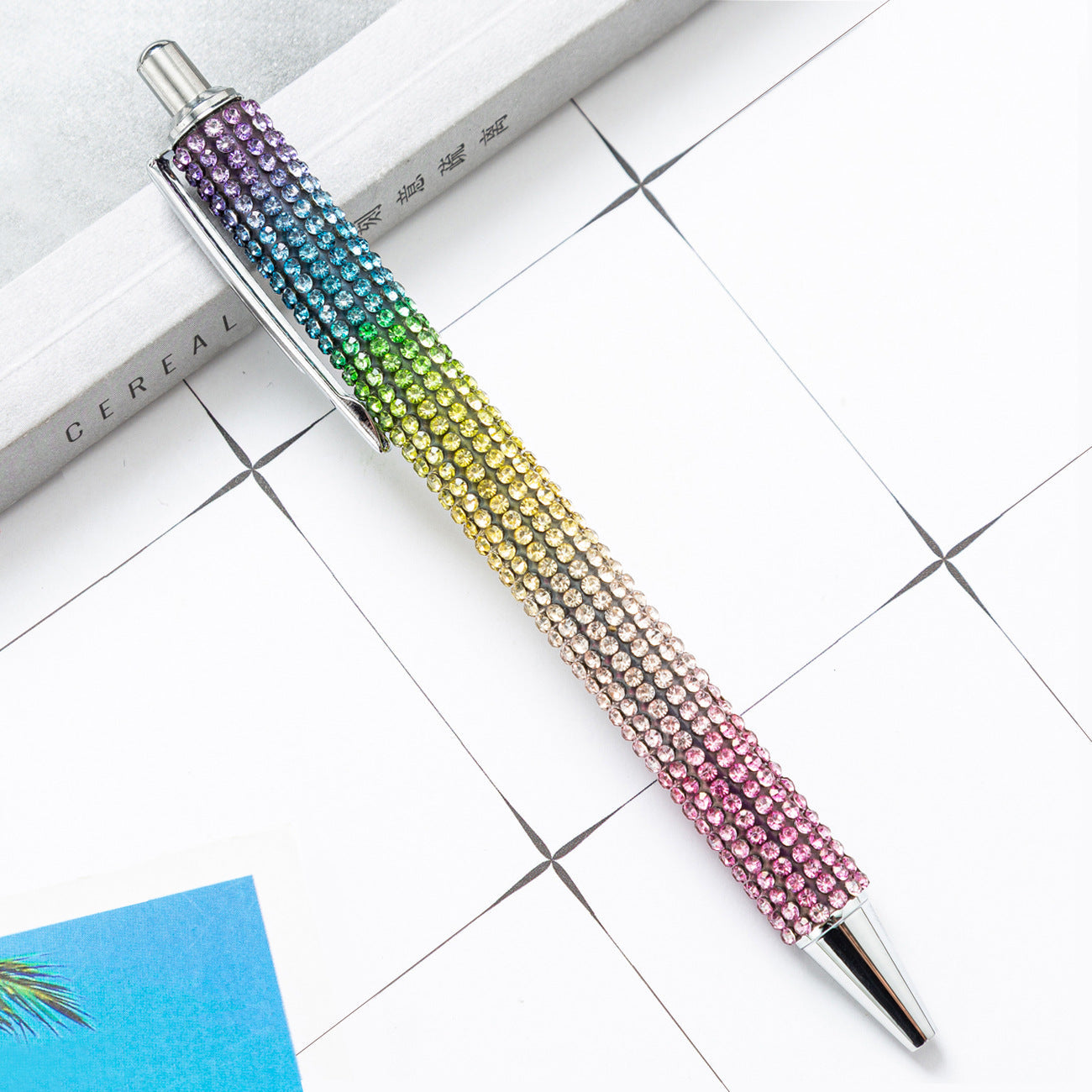 Metal Rhinestone Ballpoint Pen Huah021