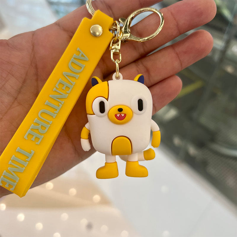 PVC Adventure Time Cartoon Keychain MIC-MiaoY074