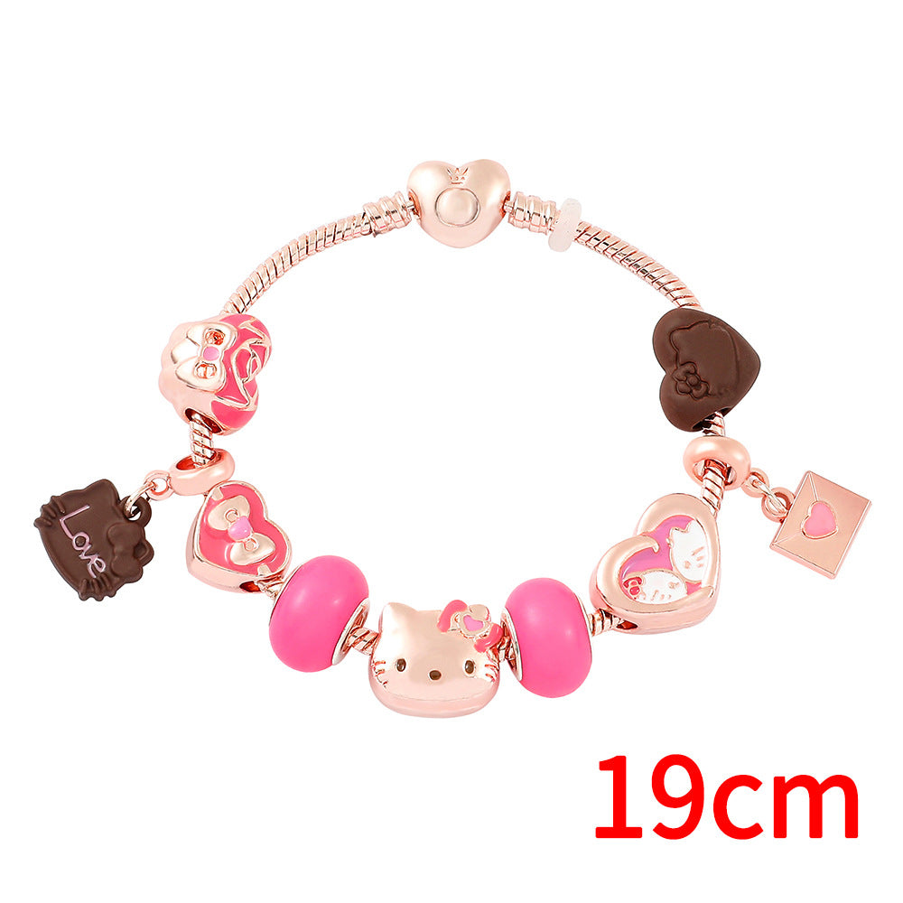 Alloy Panjiadora Cartoon Bracelet (Minimo de Compra 2) MIC-FeiM015